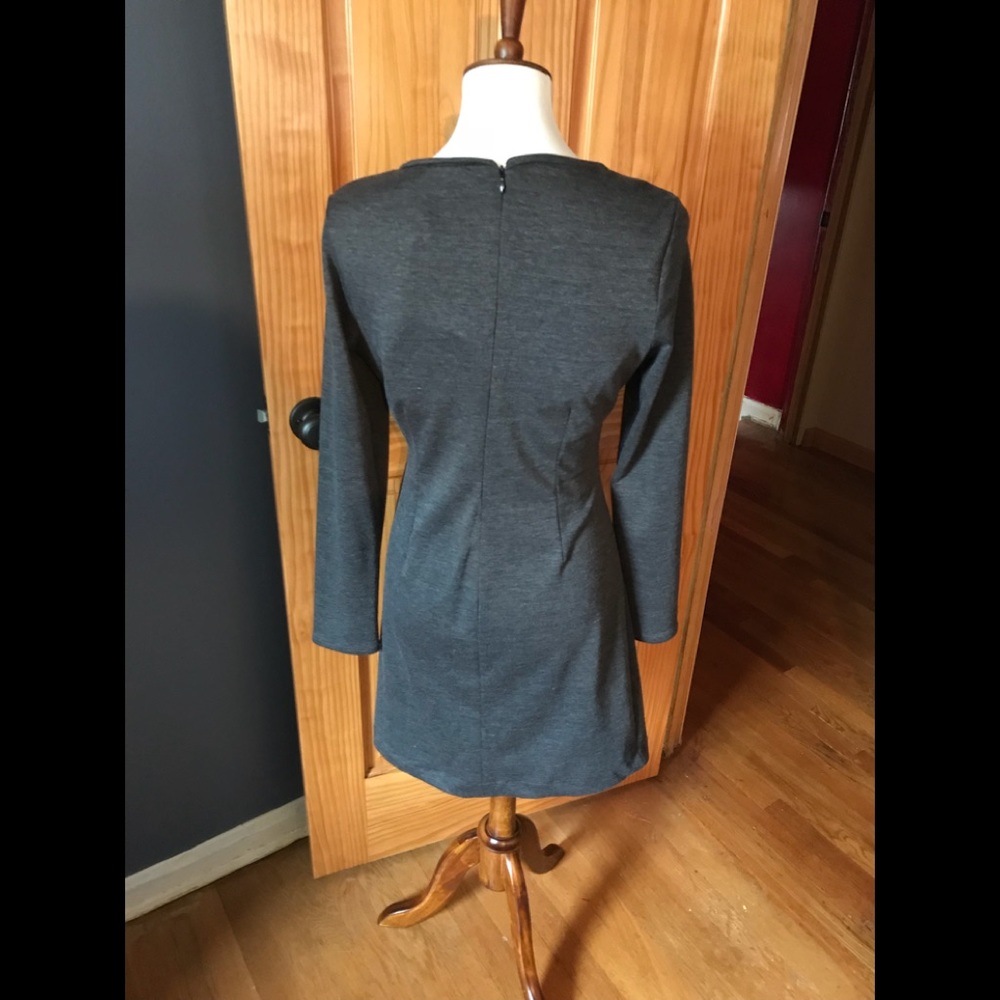 Kische Gray Long Sleeve Dress - Picture 5 of 5